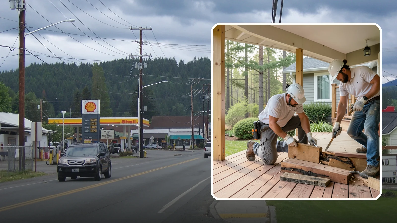 Porch Repair in Granite Falls, Snohomish County, WA - Porch repair that fixes rot, sagging, and safety issues to restore your entrance.