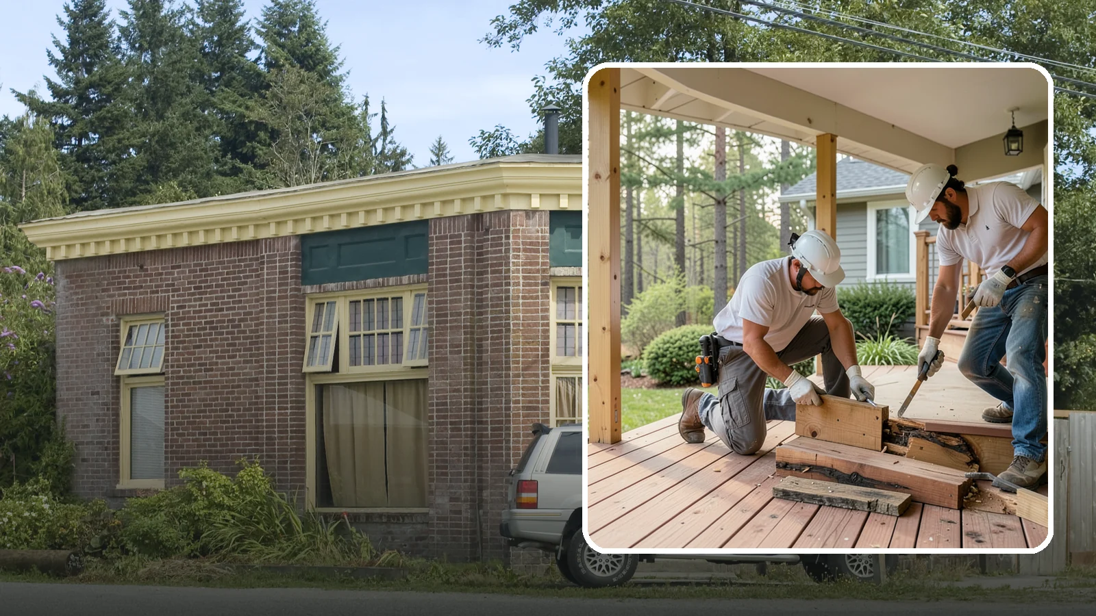 Porch Repair in Hamilton, Skagit County, WA - Porch repair that fixes rot, sagging, and safety issues to restore your entrance.