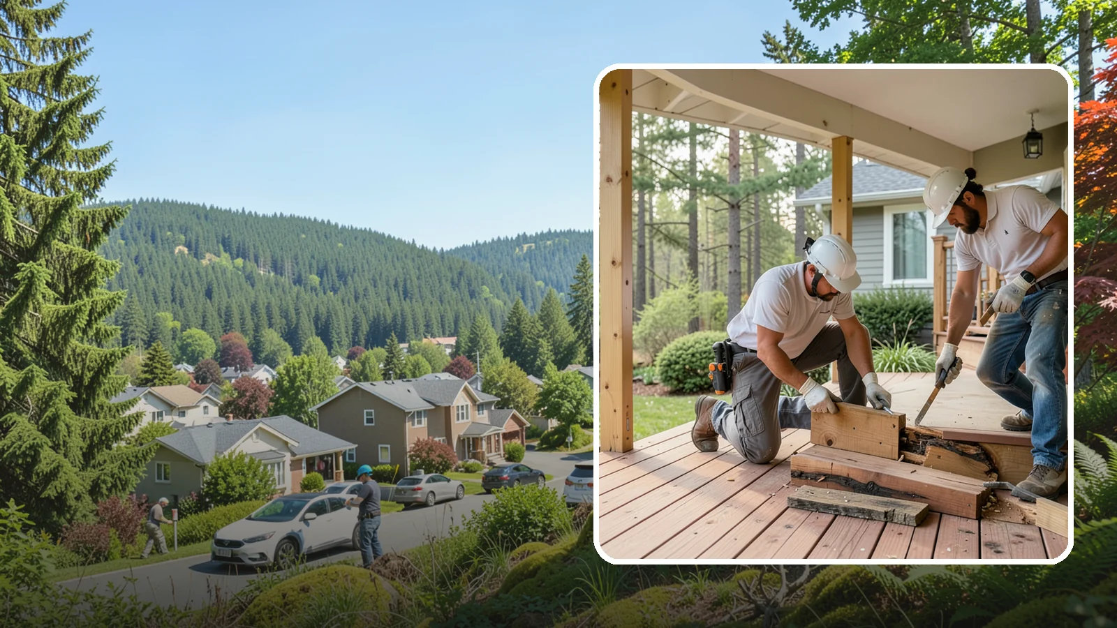 Porch Repair in Index, Snohomish County, WA - Porch repair that fixes rot, sagging, and safety issues to restore your entrance.