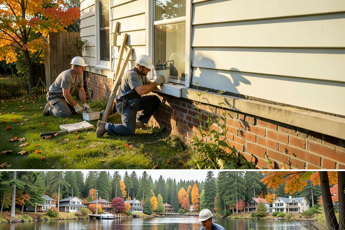 Porch Repair in La Conner, Skagit County, WA - Urgent structural repairs are handled year-round, while dry weather is best for exposing and correcting moisture damage.