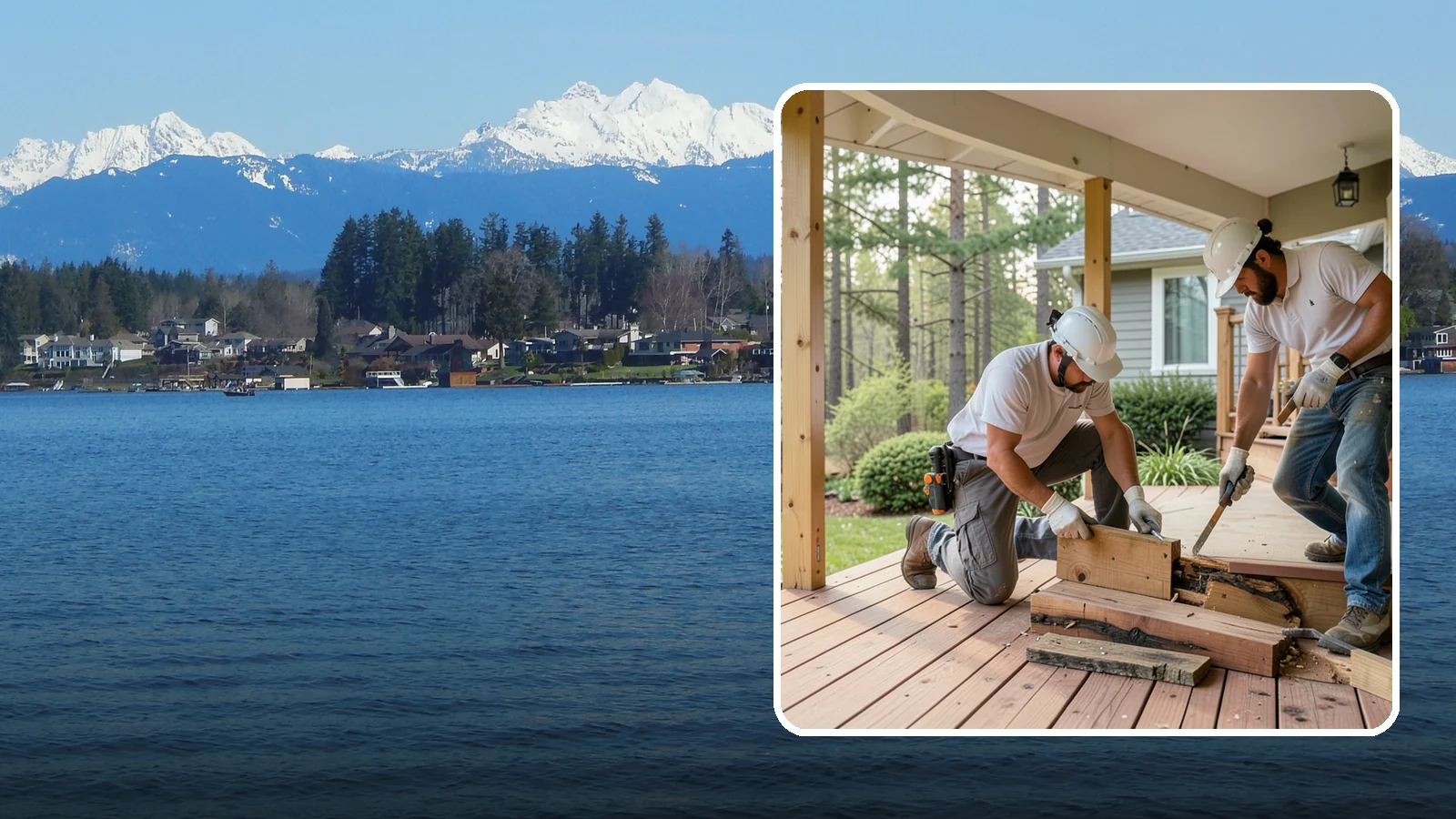 Porch Repair in Lake Stevens, Snohomish County, WA - Porch repair that fixes rot, sagging, and safety issues to restore your entrance.