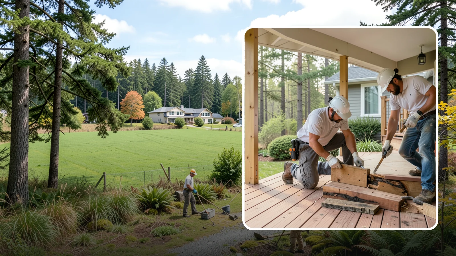 Porch Repair in Lyman, Skagit County, WA - Porch repair that fixes rot, sagging, and safety issues to restore your entrance.
