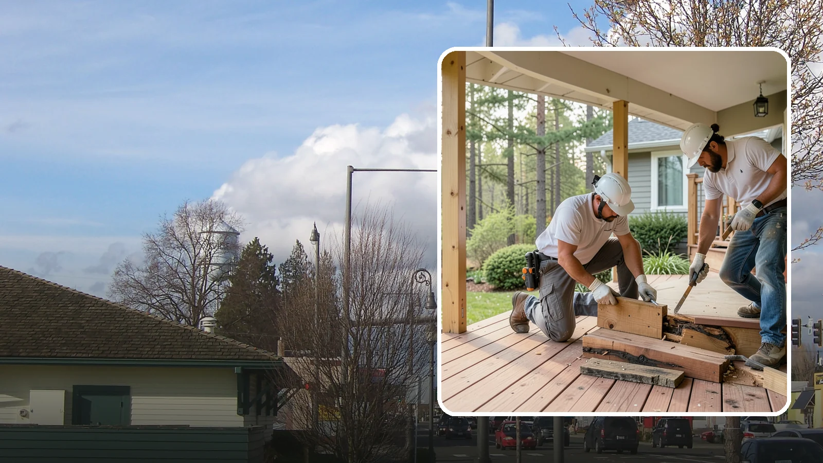 Porch Repair in Marysville, Snohomish County, WA - Porch repair that fixes rot, sagging, and safety issues to restore your entrance.