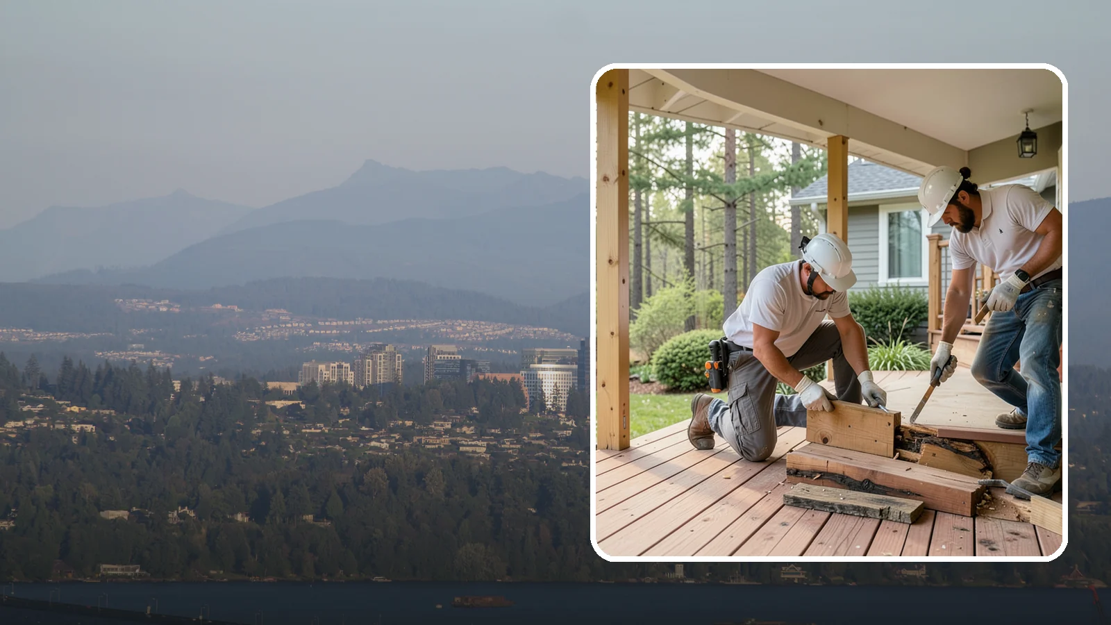 Porch Repair in Medina, King County, WA - Porch repair that fixes rot, sagging, and safety issues to restore your entrance.