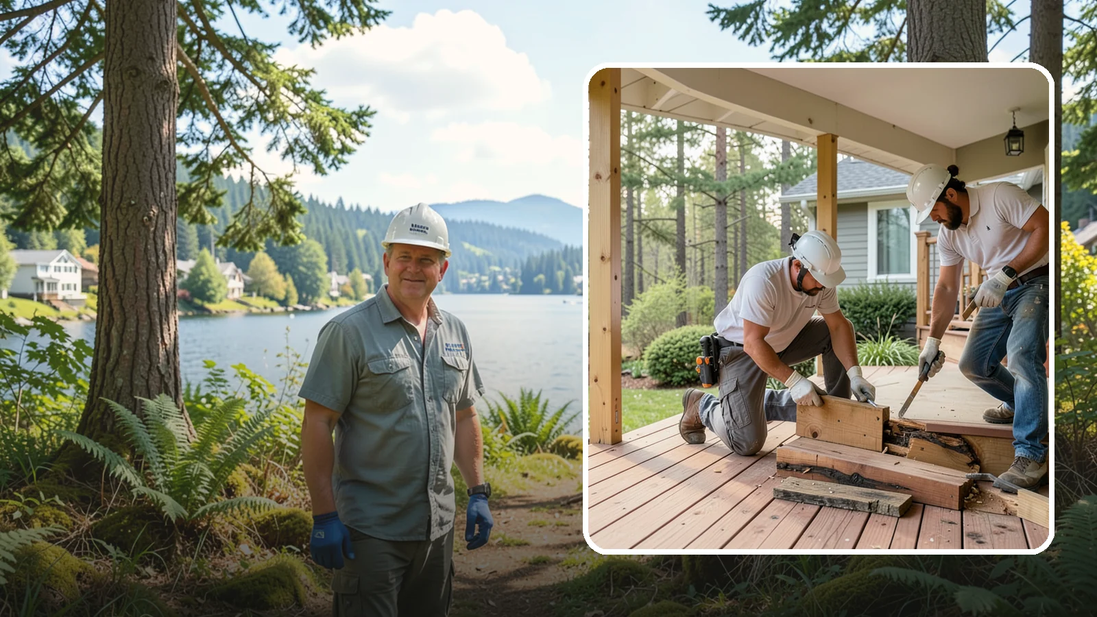 Porch Repair in Milton, King County, WA - Porch repair that fixes rot, sagging, and safety issues to restore your entrance.