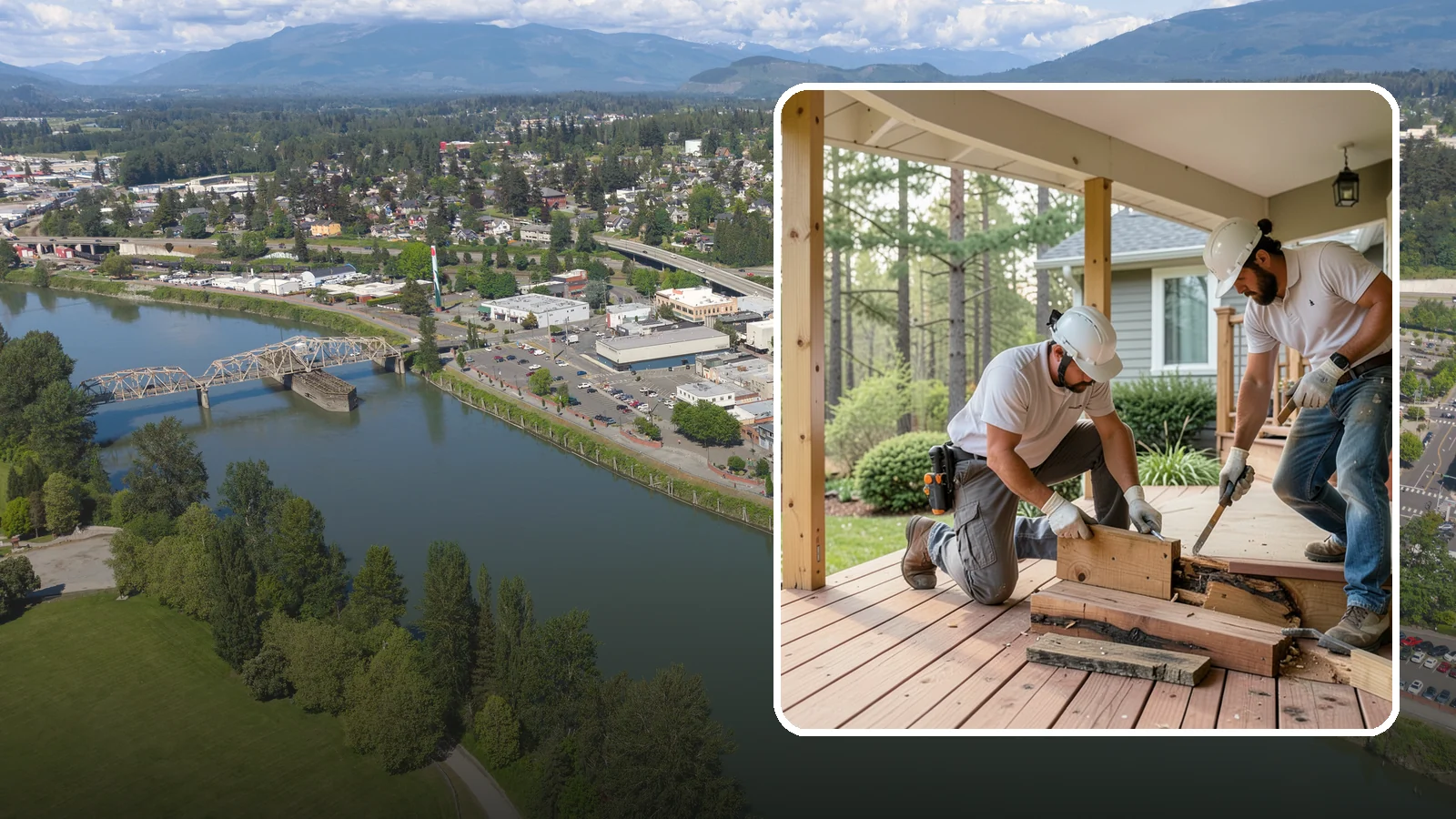 Porch Repair in Mount Vernon, Skagit County, WA - Porch repair that fixes rot, sagging, and safety issues to restore your entrance.