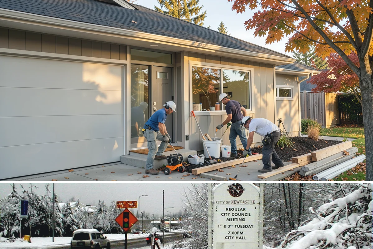 Porch Repair in Newcastle, King County, WA - Urgent structural repairs are handled year-round, while dry weather is best for exposing and correcting moisture damage.