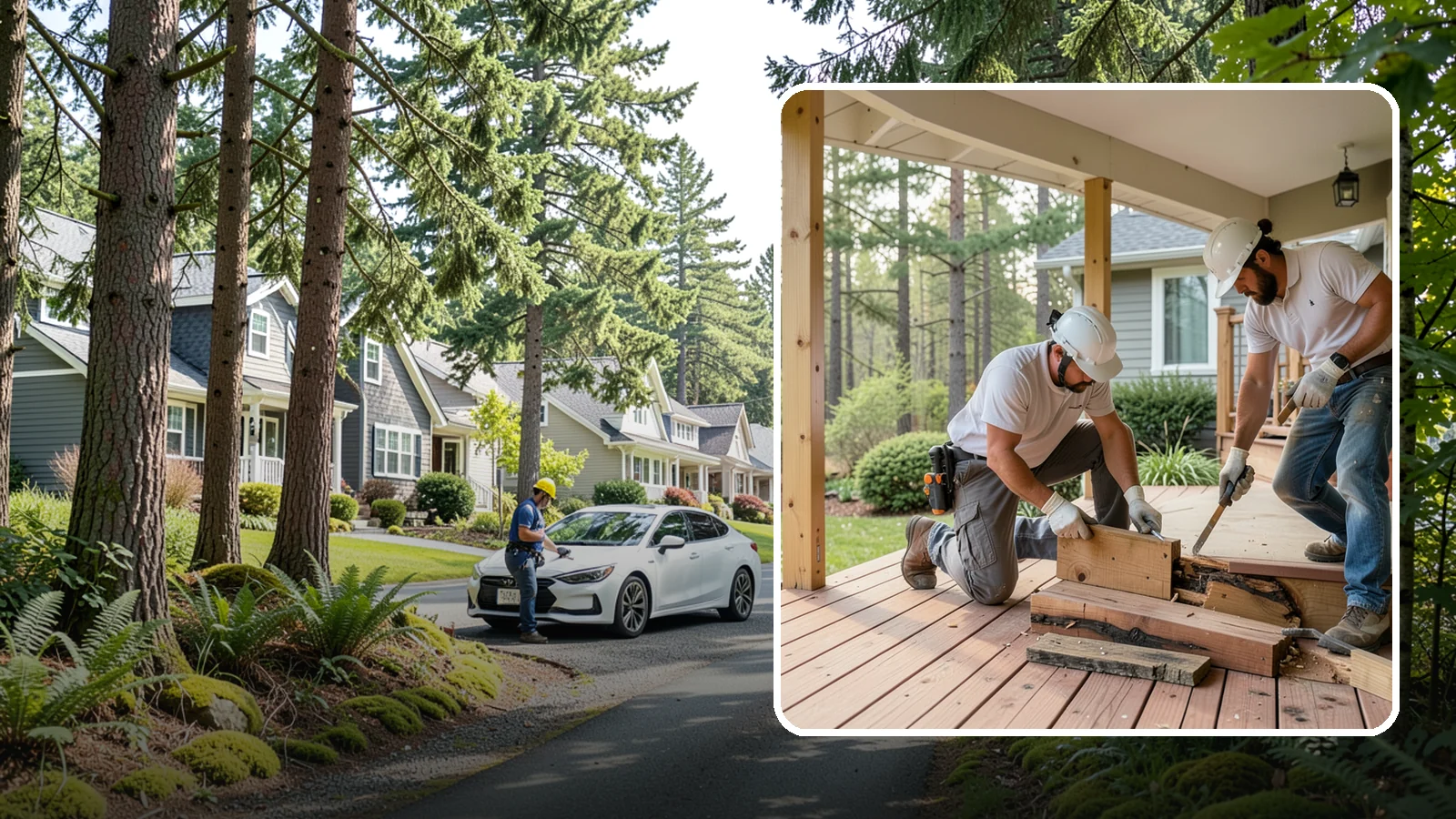 Porch Repair in Normandy Park, King County, WA - Porch repair that fixes rot, sagging, and safety issues to restore your entrance.