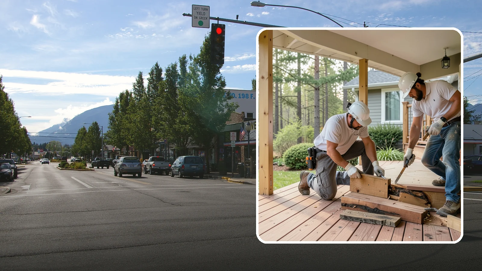 Porch Repair in North Bend, King County, WA - Porch repair that fixes rot, sagging, and safety issues to restore your entrance.