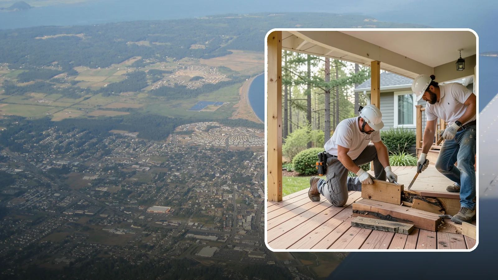 Porch Repair in Oak Harbor, Island County, WA - Porch repair that fixes rot, sagging, and safety issues to restore your entrance.