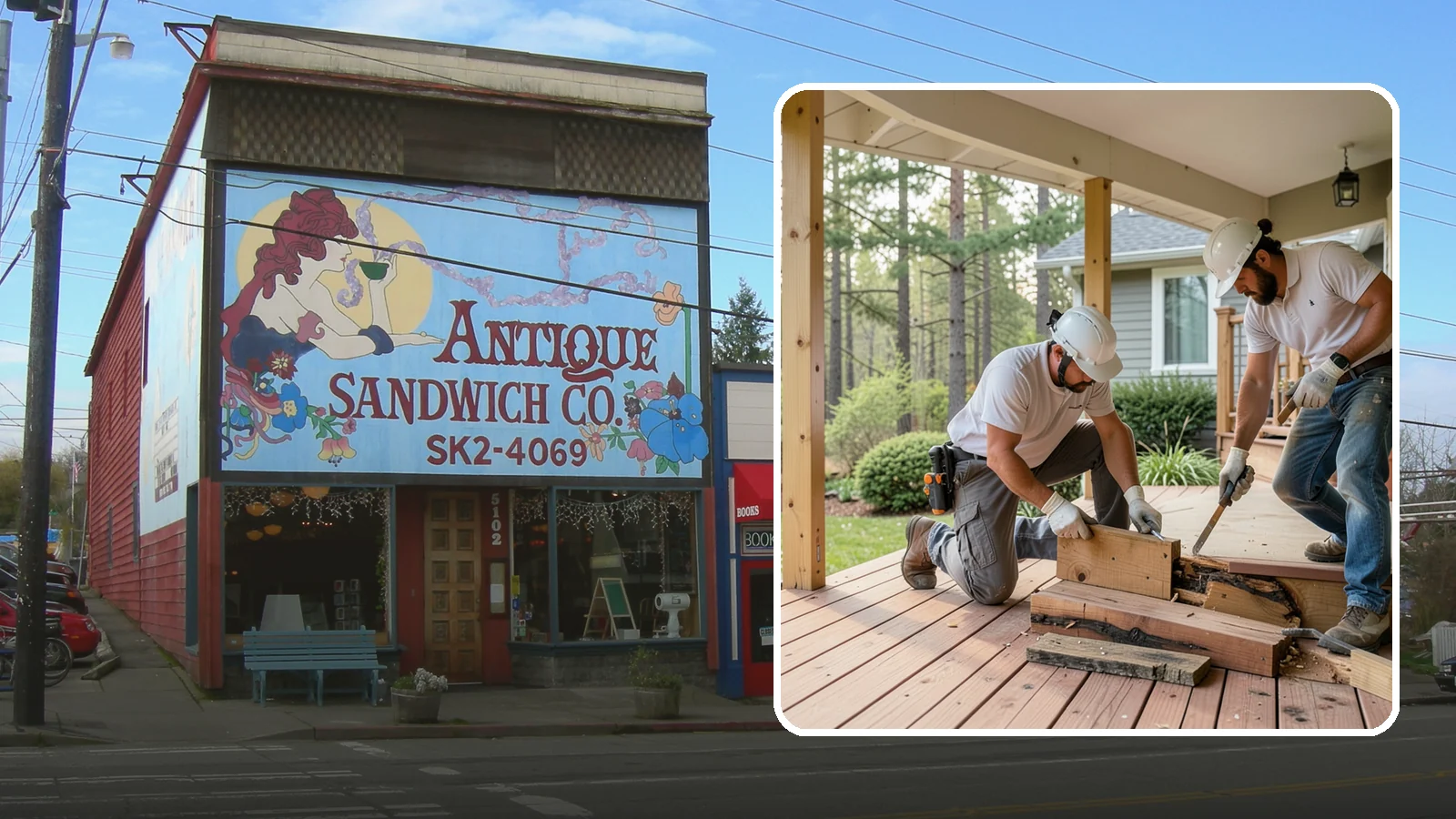 Porch Repair in Ruston, Pierce County, WA - Porch repair that fixes rot, sagging, and safety issues to restore your entrance.