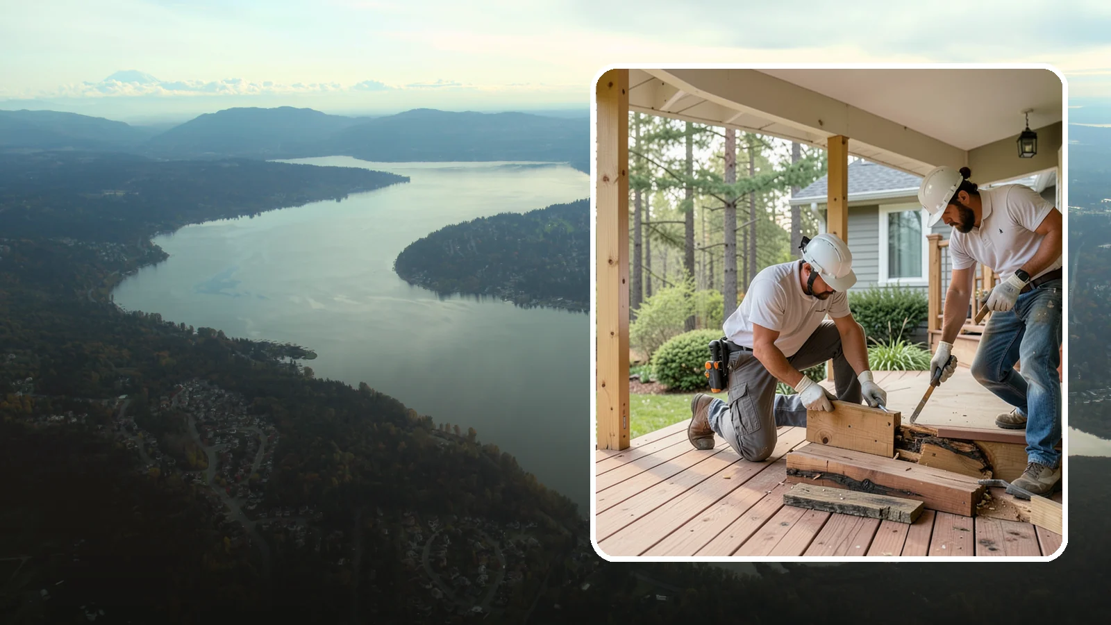 Porch Repair in Sammamish, King County, WA - Porch repair that fixes rot, sagging, and safety issues to restore your entrance.
