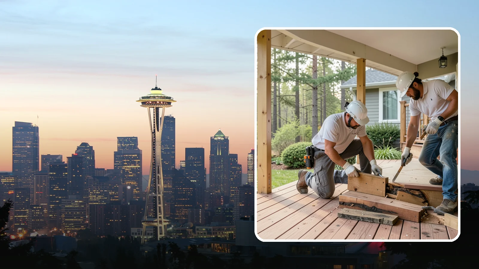 Porch Repair in Seattle, King County, WA - Porch repair that fixes rot, sagging, and safety issues to restore your entrance.