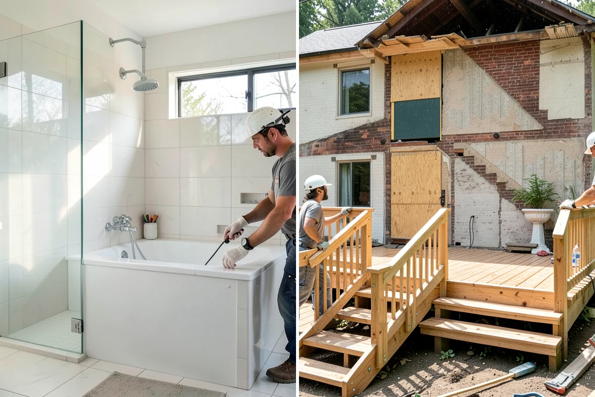 Porch Repair in Shoreline, King County, WA - Inspect for rot, drainage, and structural issues