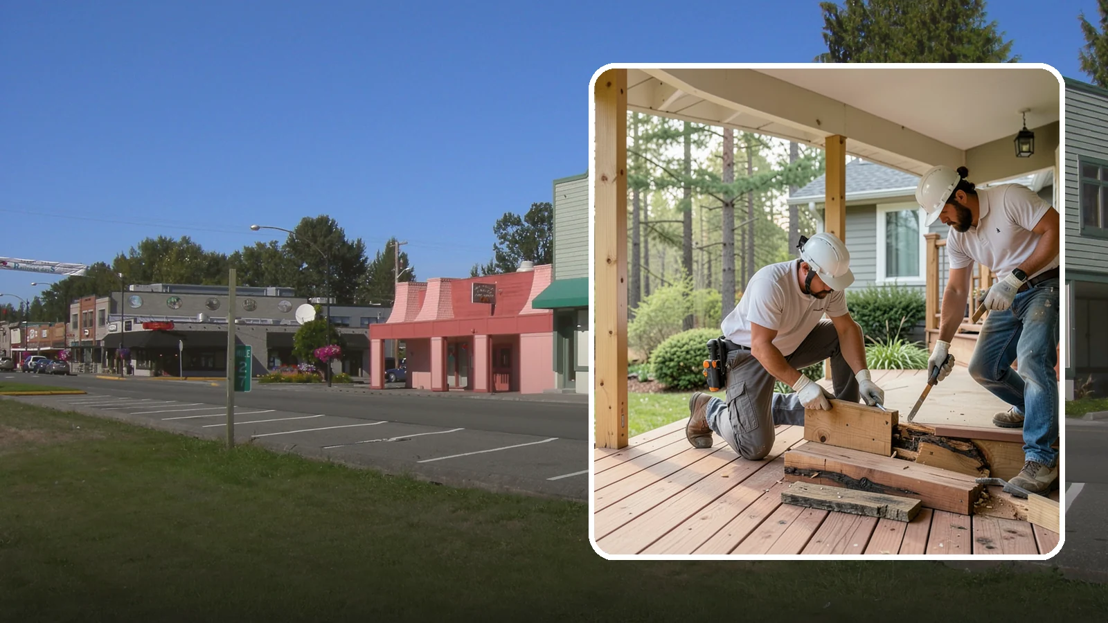 Porch Repair in Snoqualmie, King County, WA - Porch repair that fixes rot, sagging, and safety issues to restore your entrance.