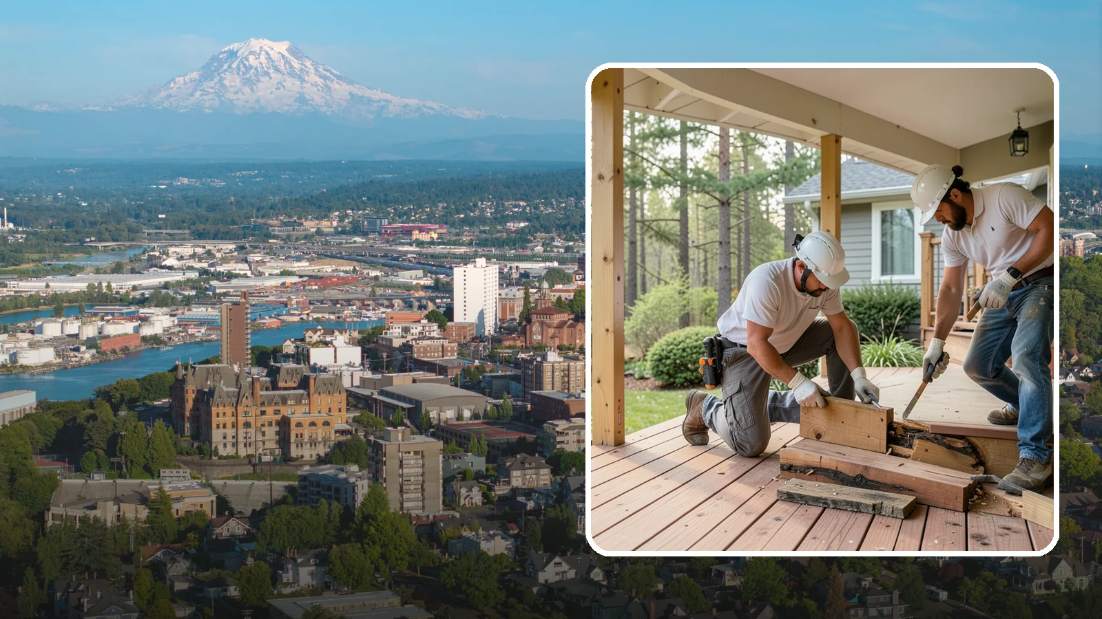 Porch Repair in Tacoma, Pierce County, WA - Porch repair that fixes rot, sagging, and safety issues to restore your entrance.