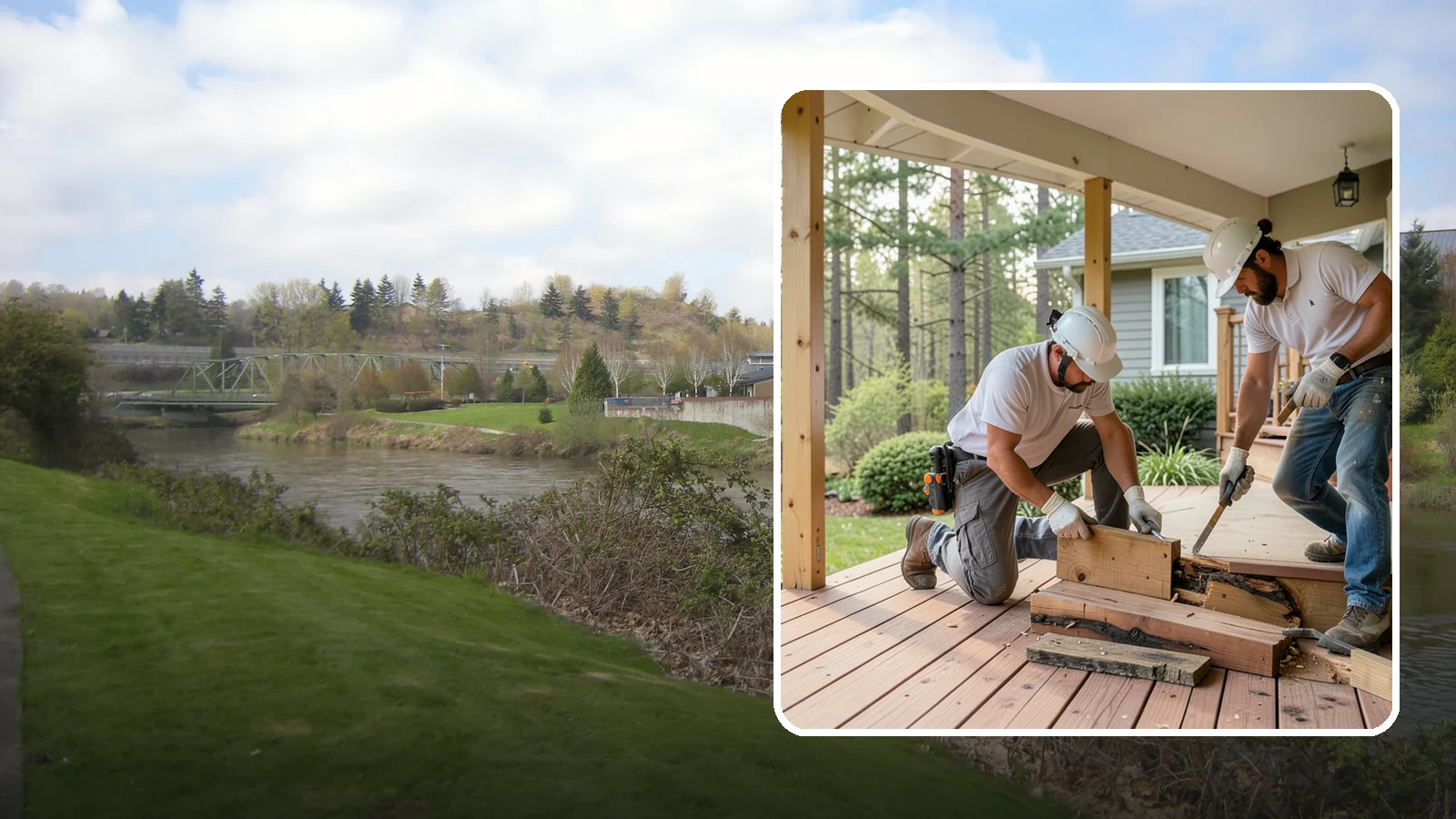 Porch Repair in Tukwila, King County, WA - Porch repair that fixes rot, sagging, and safety issues to restore your entrance.
