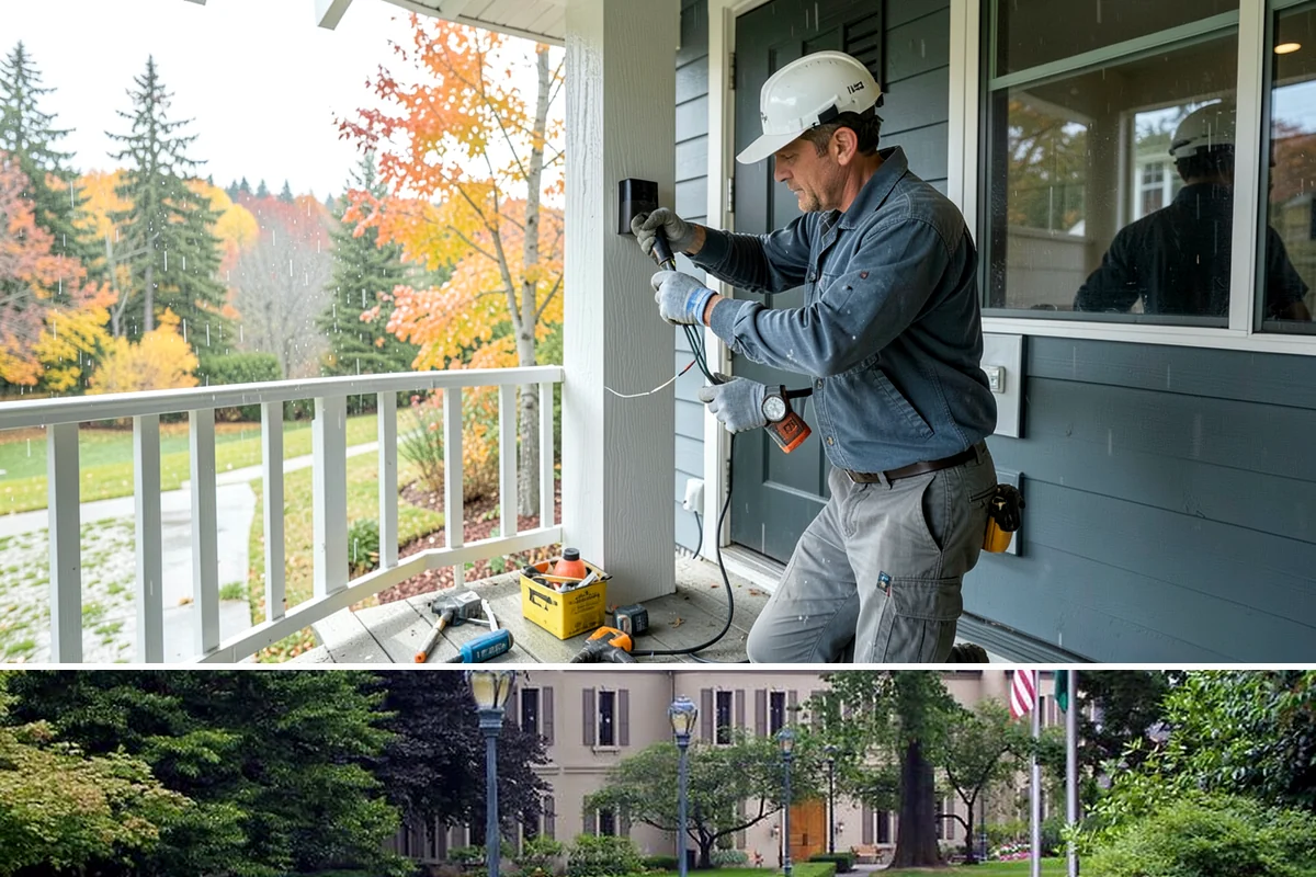 Porch Repair in Woodinville, King County, WA - Urgent structural repairs are handled year-round, while dry weather is best for exposing and correcting moisture damage.