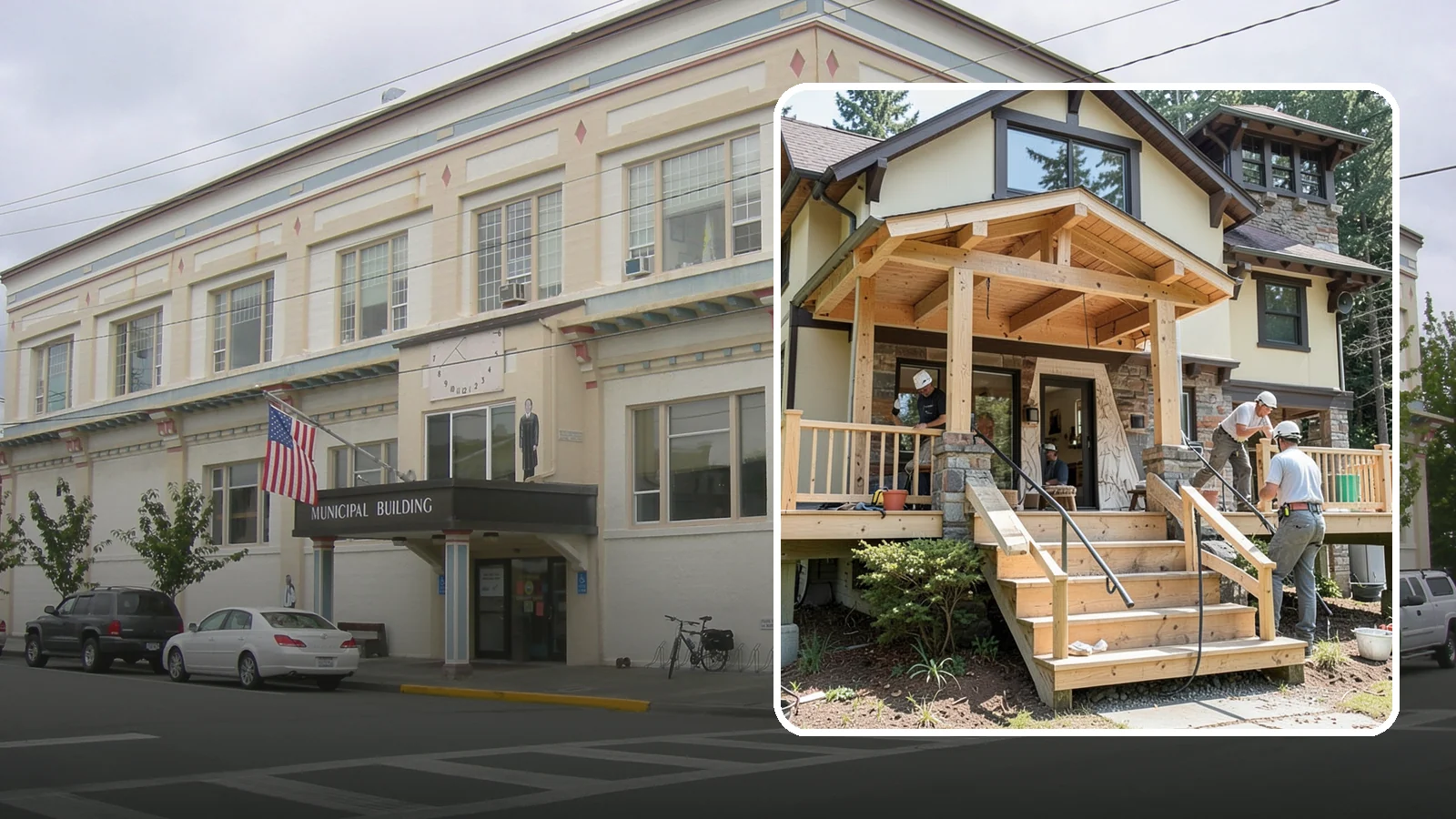 Porch Steps Construction in Anacortes, Skagit County, WA - Constructing sturdy porch steps that safely connect your porch to the yard and match your home's style.