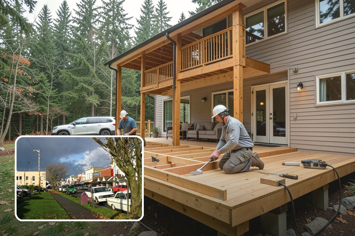 Porch Steps Construction in Arlington, Snohomish County, WA - Sturdy, code-compliant steps for daily use