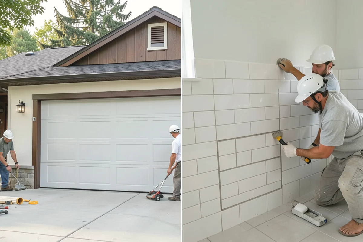 Porch Steps Construction in Burlington, Skagit County, WA - Measure the porch height and plan the rise and run