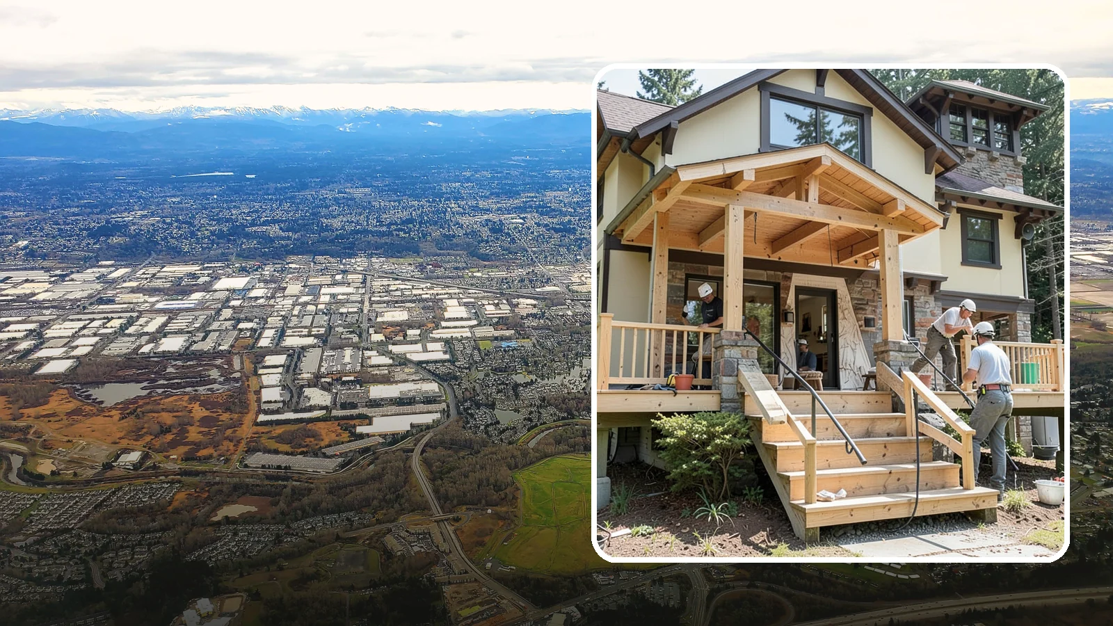 Porch Steps Construction in Kent, King County, WA - Constructing sturdy porch steps that safely connect your porch to the yard and match your home's style.