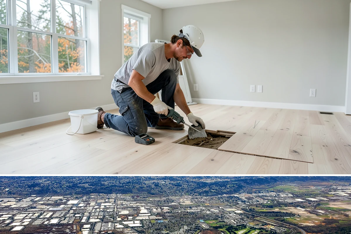 Porch Steps Construction in Kent, King County, WA - Dry, mild conditions are best for footings and finishing, so late spring through early fall is ideal.