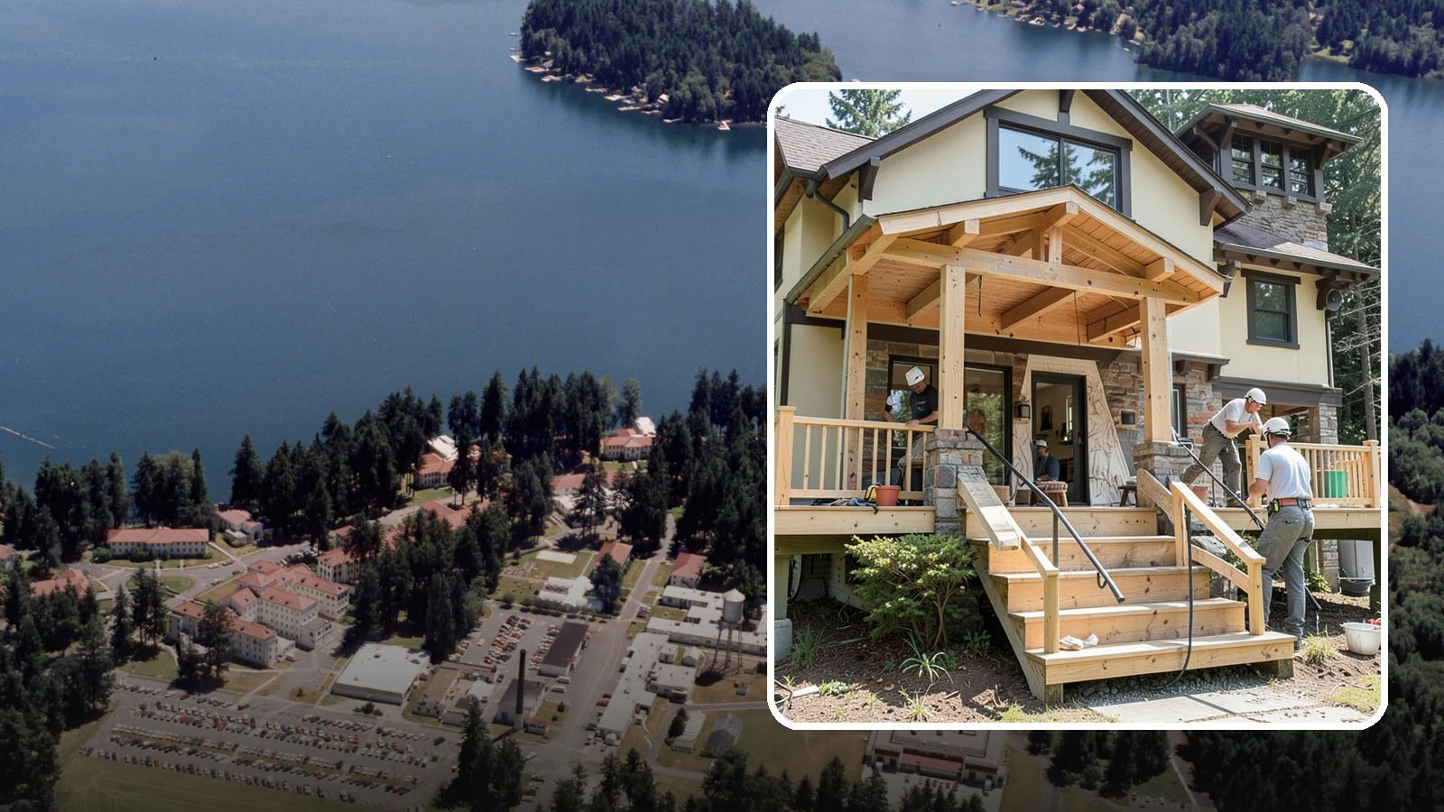 Porch Steps Construction in Lakewood, Pierce County, WA - Constructing sturdy porch steps that safely connect your porch to the yard and match your home's style.