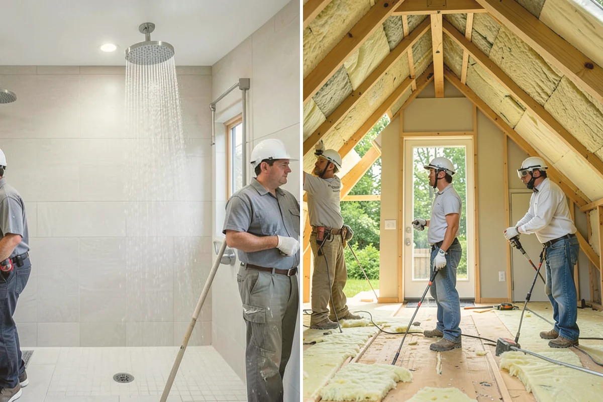Porch Steps Construction in Lynnwood, Snohomish County, WA - Measure the porch height and plan the rise and run