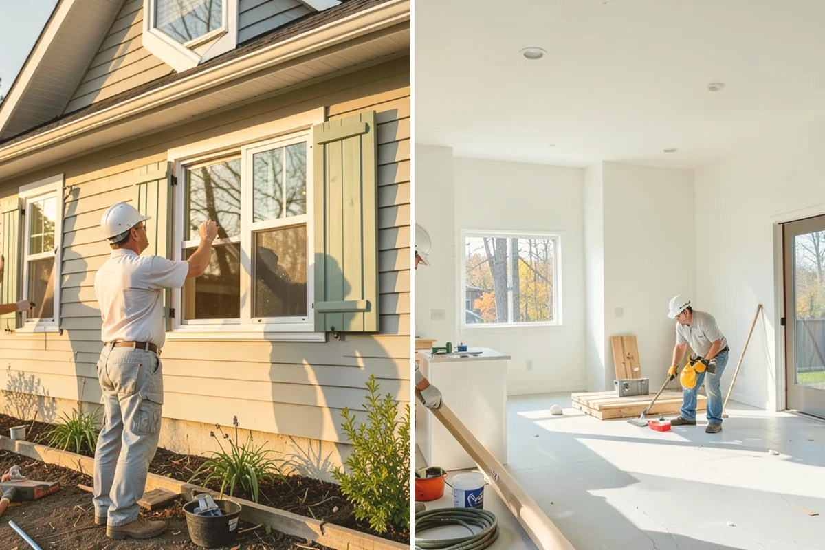 Porch Steps Construction in Mount Vernon, Skagit County, WA - Measure the porch height and plan the rise and run