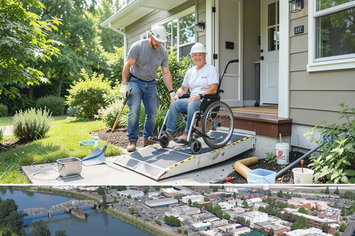 Porch Steps Construction in Mount Vernon, Skagit County, WA - Dry, mild conditions are best for footings and finishing, so late spring through early fall is ideal.