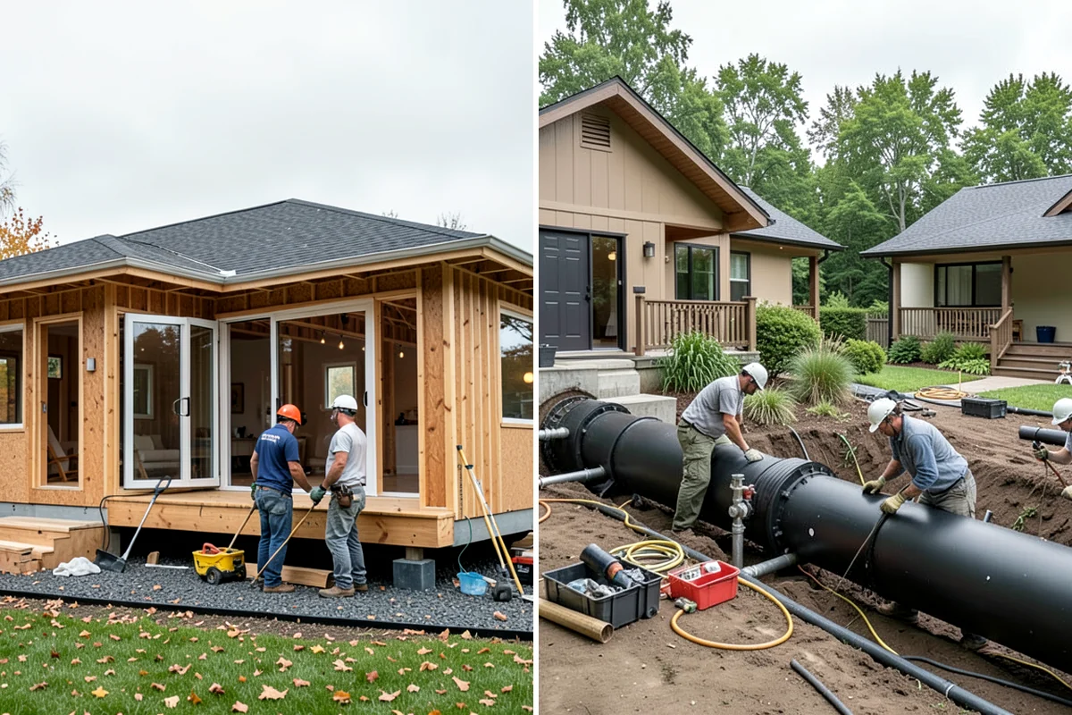 Porch Steps Construction in Normandy Park, King County, WA - Measure the porch height and plan the rise and run
