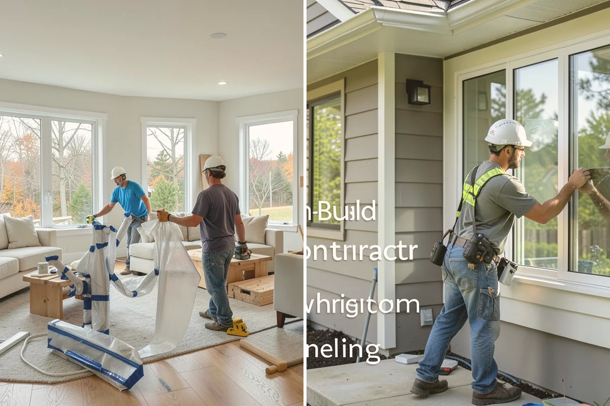 Porch Steps Construction in Orting, Pierce County, WA - Measure the porch height and plan the rise and run
