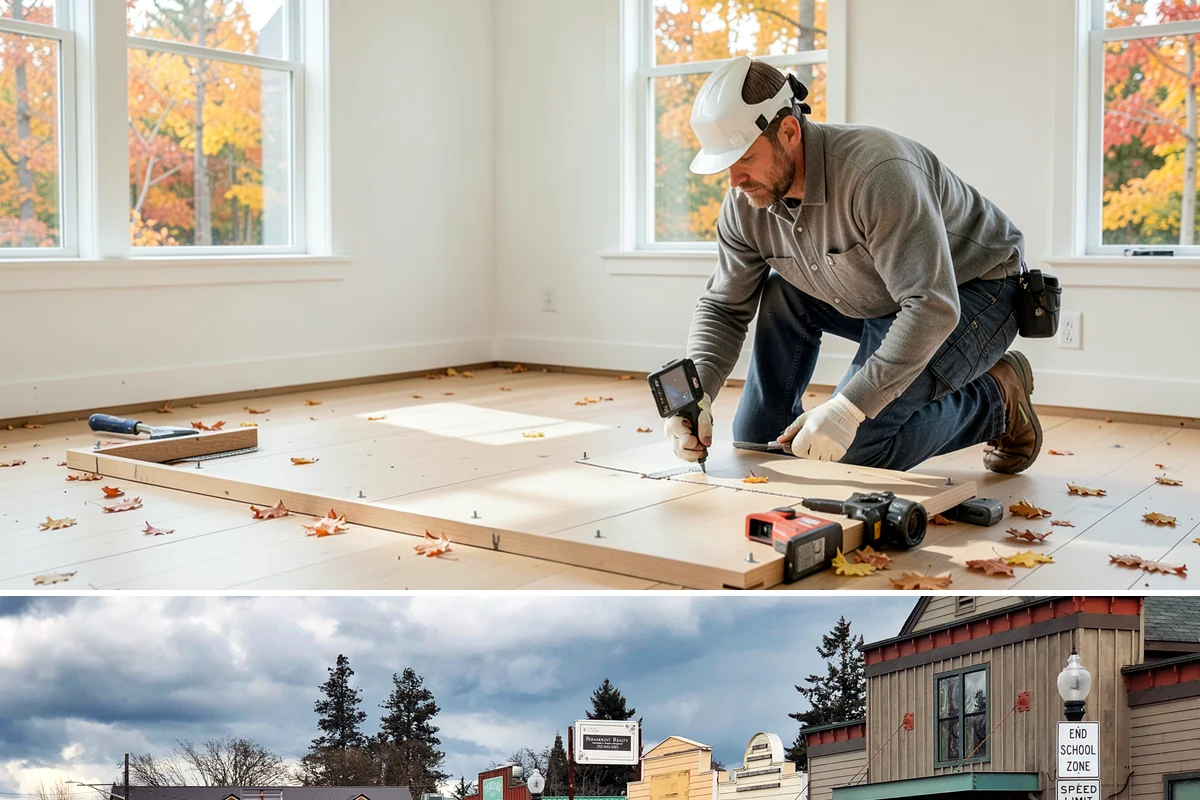 Porch Steps Construction in Roy, Pierce County, WA - Dry, mild conditions are best for footings and finishing, so late spring through early fall is ideal.