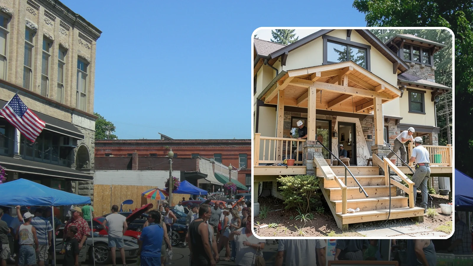 Porch Steps Construction in Snohomish, Snohomish County, WA - Constructing sturdy porch steps that safely connect your porch to the yard and match your home's style.