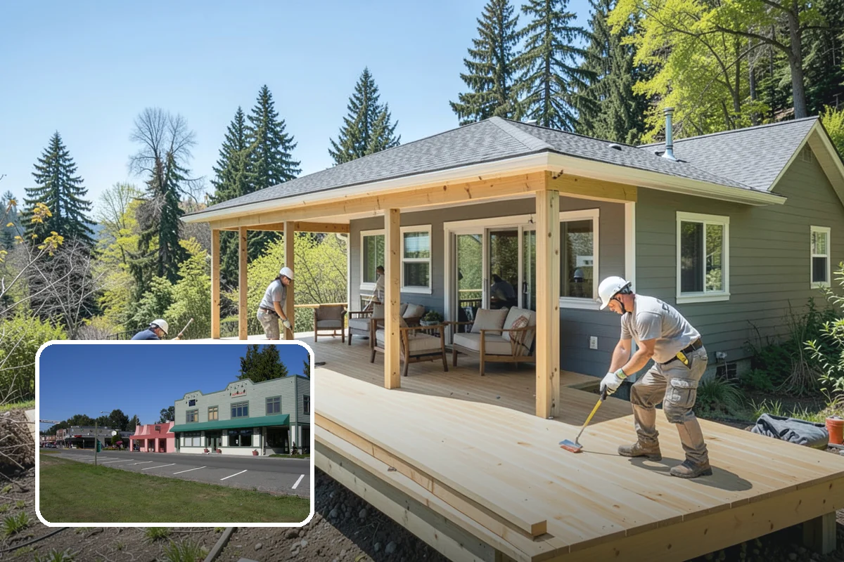 Porch Steps Construction in Snoqualmie, King County, WA - Sturdy, code-compliant steps for daily use
