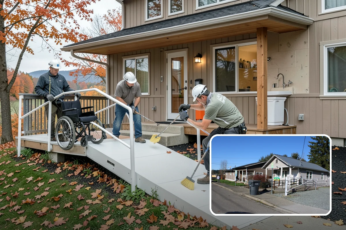 Porch Steps Construction in South Prairie, Pierce County, WA - Sturdy, code-compliant steps for daily use
