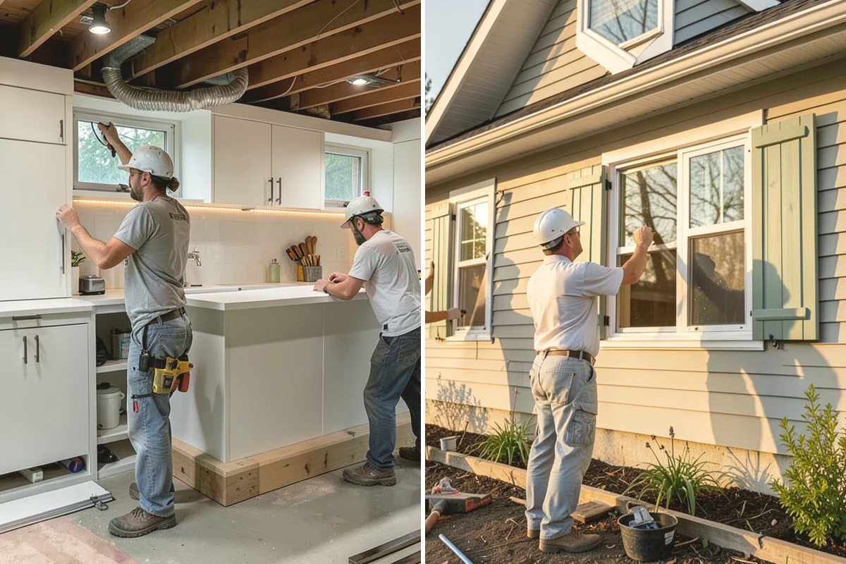 Porch Steps Construction in Tukwila, King County, WA - Measure the porch height and plan the rise and run