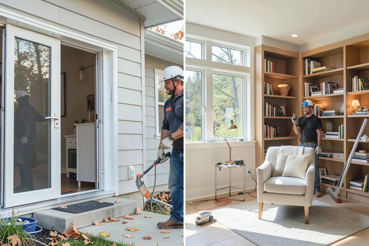Porch Steps Construction in Wilkeson, Pierce County, WA - Measure the porch height and plan the rise and run