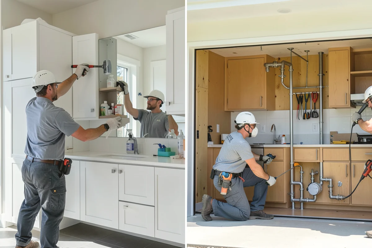 Portico Construction in Burien, King County, WA - Design the portico to match your facade