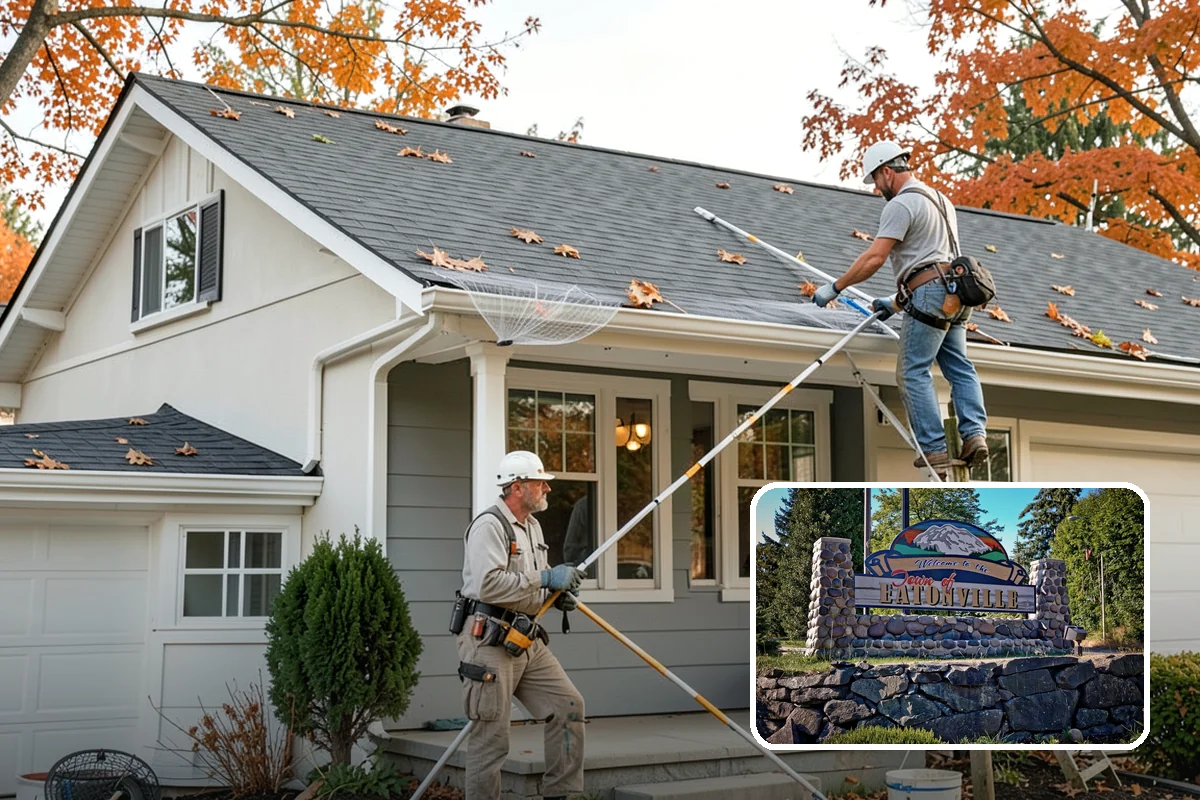 Portico Construction in Eatonville, Pierce County, WA - Shelters the entry from rain
