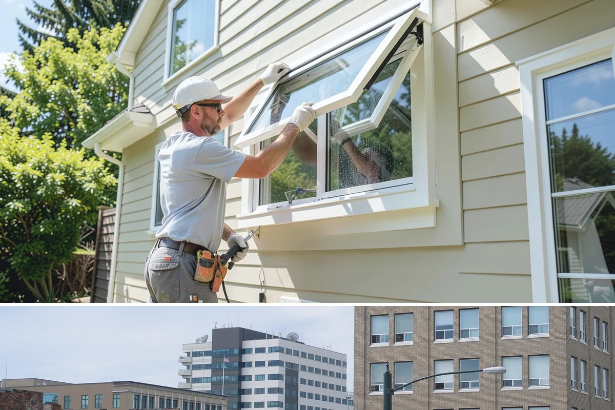 Portico Construction in Everett, Snohomish County, WA - Setting footings and framing the roof are best done in dry weather so connections seal properly.