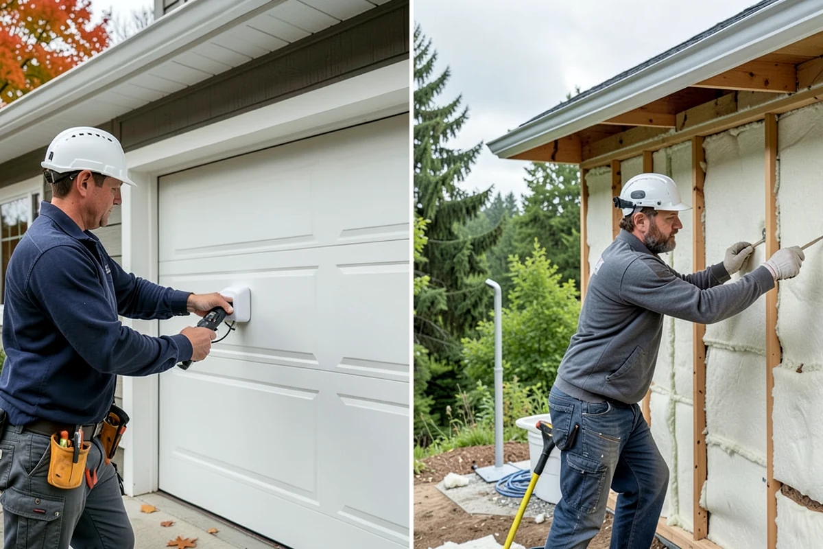 Portico Construction in Federal Way, King County, WA - Design the portico to match your facade