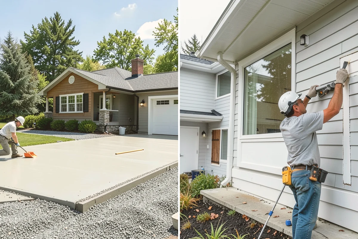 Portico Construction in Kirkland, King County, WA - Design the portico to match your facade