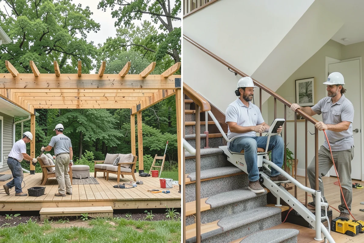 Portico Construction in Monroe, Snohomish County, WA - Design the portico to match your facade