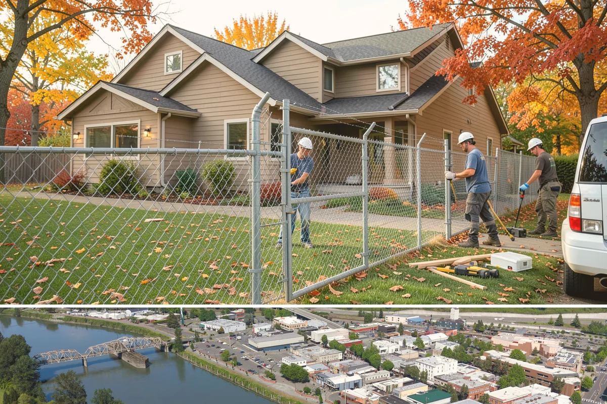 Portico Construction in Mount Vernon, Skagit County, WA - Setting footings and framing the roof are best done in dry weather so connections seal properly.