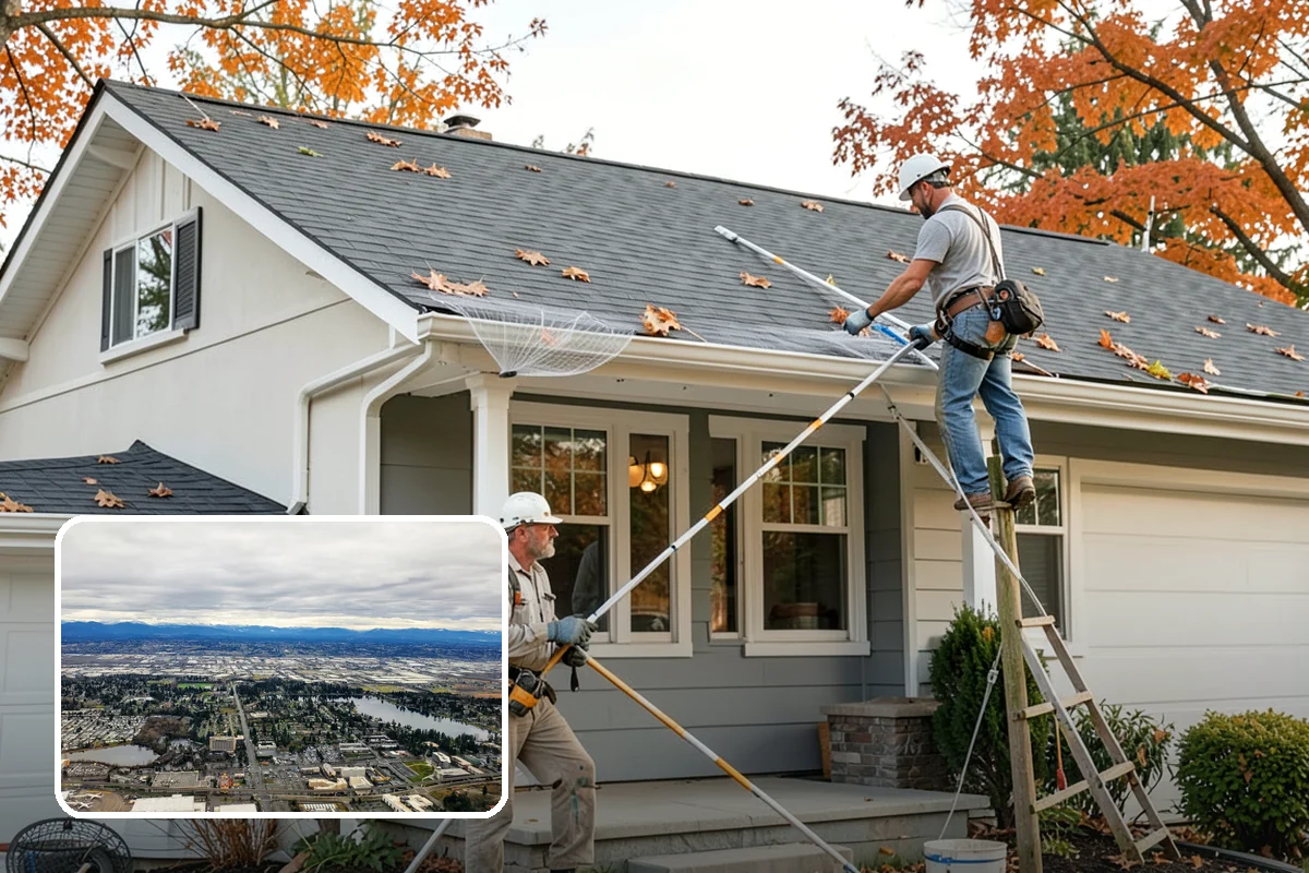 Portico Construction in SeaTac, King County, WA - Shelters the entry from rain