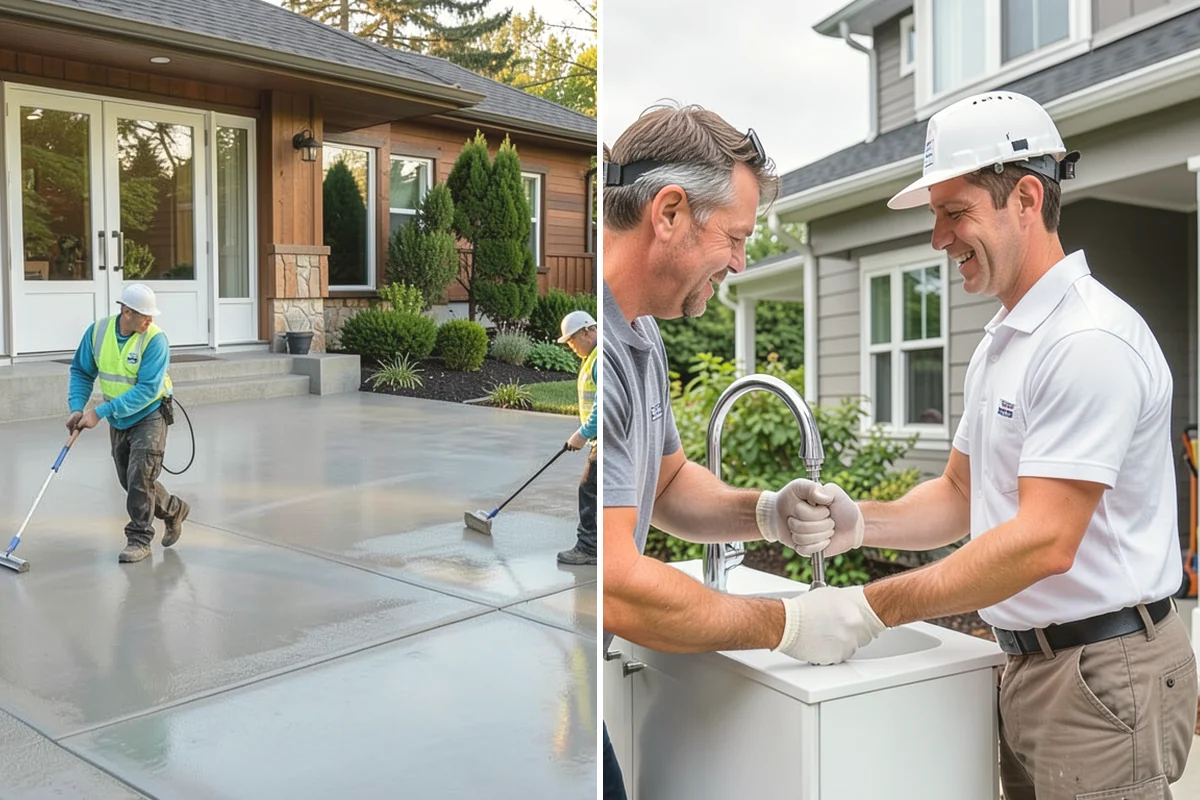 Portico Construction in Tacoma, Pierce County, WA - Design the portico to match your facade
