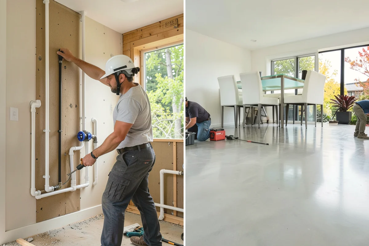 Portico Construction in Tukwila, King County, WA - Design the portico to match your facade