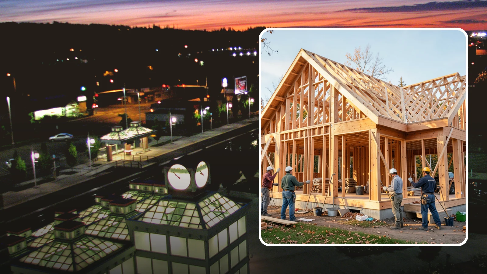 Post and Beam Framing in Auburn, King County, WA - We craft exposed post-and-beam and timber frames that carry real loads and show off the wood as a finished feature.